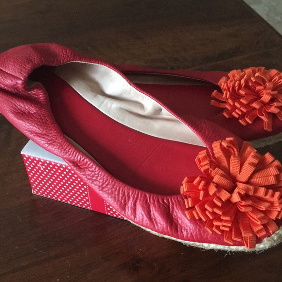 kate spade Shoes - LAST WEEK Kate Spade RED Flats
